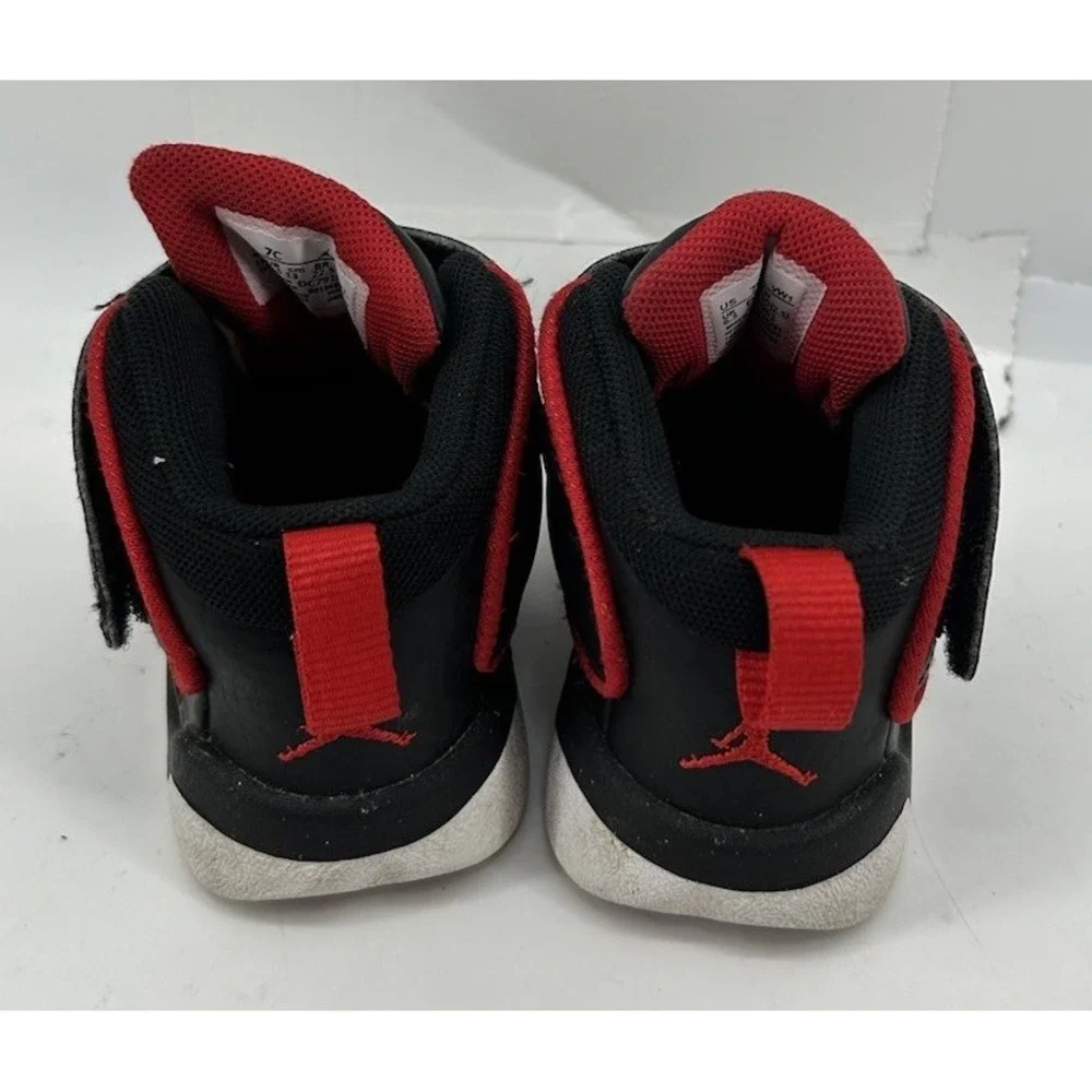 Jordan Pro Strong Toddler‎ Shoes Black And Red DC7910-061 Childs Size 7C